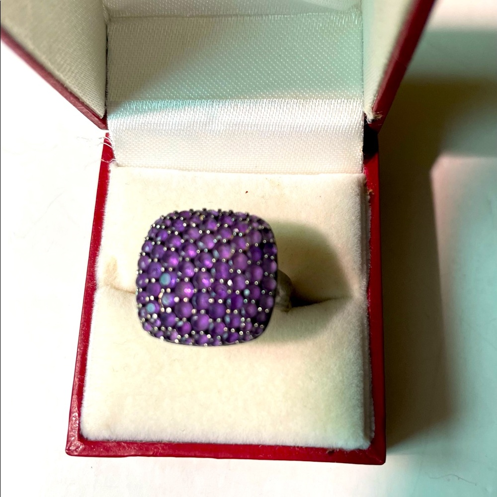 Amethyst 925 Silver Ring